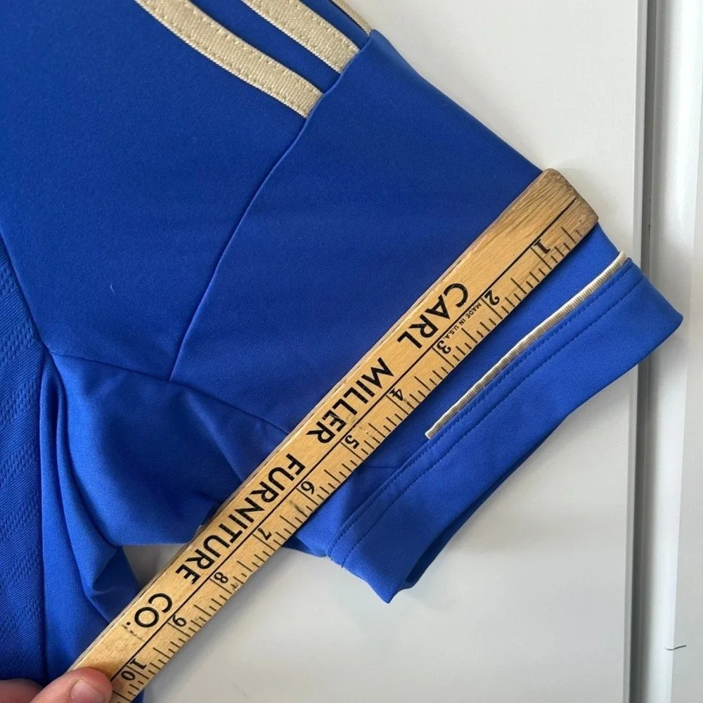 Adidas Chelsea FC 2012-2013 Home Jersey Blue Gold Samsung 17 Mens Medium